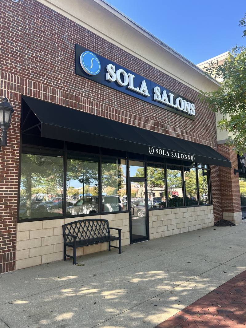 Sola Salons storefront on Scenic Highway North, Snellville, where EPI Skin Spa is in Salon 119